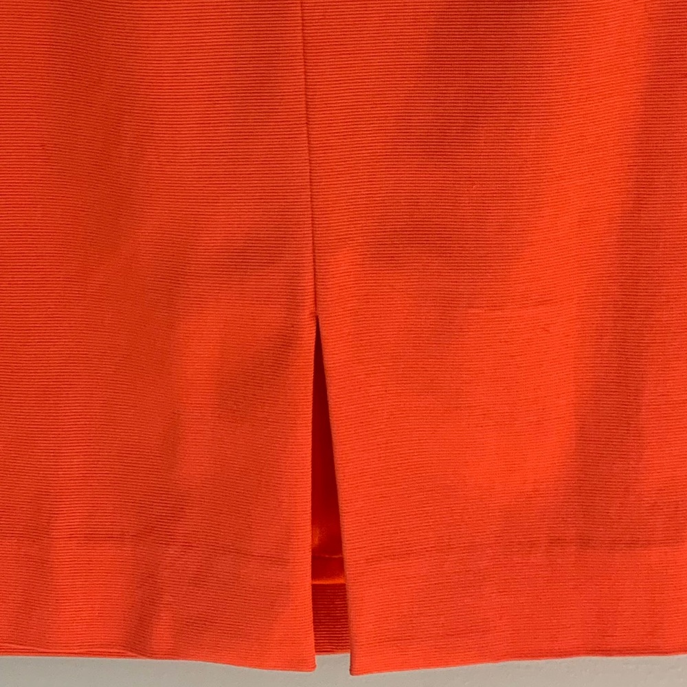 Marciano size 10 orange pencil skirt - Picture 7 of 12